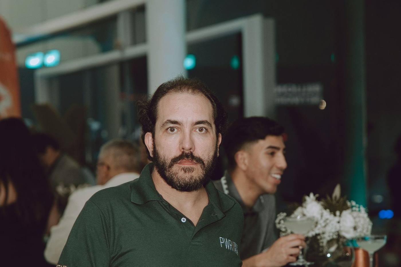 Integrante do time do Grupo Power durante um evento